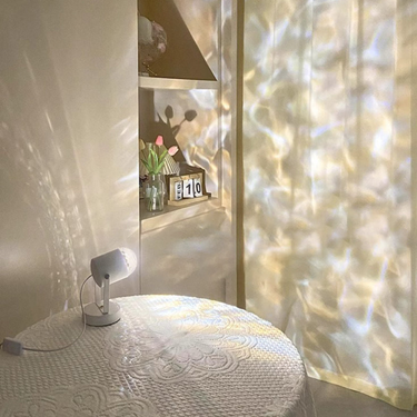 Cascade | Artistic Dynamic RGB Table Lamp for Bedroom and Living Room