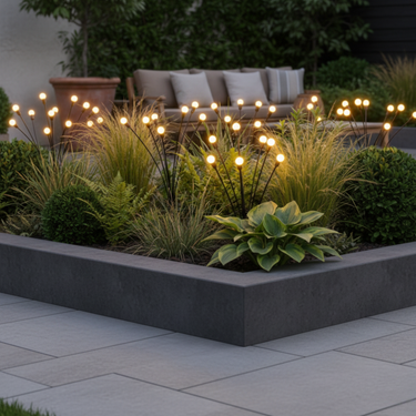 Elegant Solar Firefly Garden Lights | Waterproof Outdoor Lighting with 120 Lumens for Stunning Gardens or Patios Outdoor Lighting