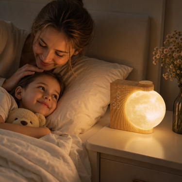 Restora Sunrise Alarm Clock - Gradual Light Wake Up Light & Nightstand Lamp