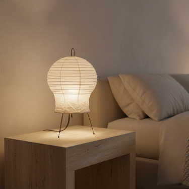Akari Paper Table Lamp - Minimalist Design for Bedroom & Living Room Lamps & Lighting