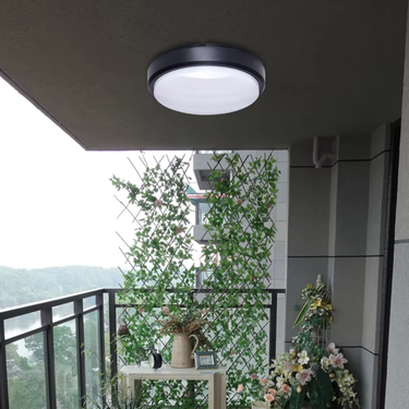 Waterproof Flush Mount Ceiling Light IP65 | LED Indoor Outdoor Fixture Ceiling Lights
