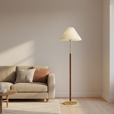 LunaraGlow | Elegant Modern Rice Paper Standing Floor Lamp for Living Room Floor Lamps