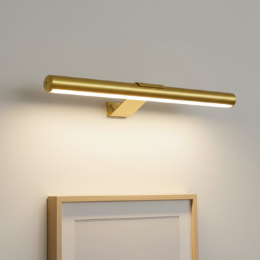 GalleryGlow | Elegant Wireless Wall Light Adjustable LED for Artwork Display Lighting