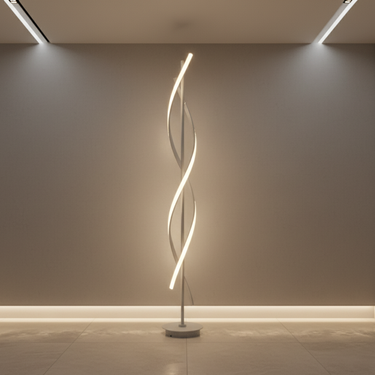 Astra Helix Lamp | Modern Sleek Floor Lamp for Living Room Decor Floor Lamps