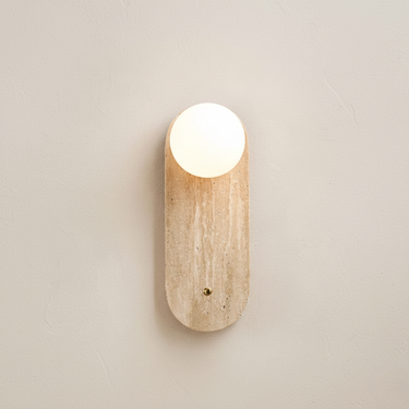 Wabi-Sabi Wall Lamp - Minimalist Wall Sconce with Warm Natural Light Wall Lamps