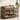 Modern Minimalist Shoe Storage - 2-Shelf Bamboo Rattan Shoe Organizer for Entryway Shoe Storage