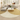 Montrella - Luxury Beige Round Carpet Rug with Minimalist Stripe Design for Living Room or Bedroom Rugs