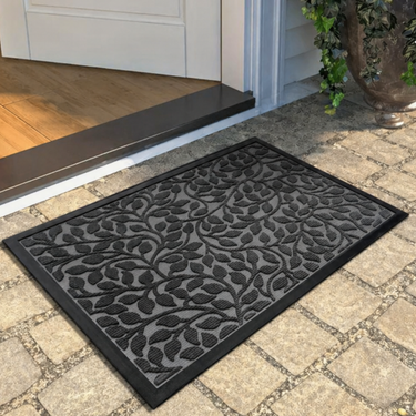 VelourMat - Stylish Non-Slip Outdoor Mat, Durable Rubber Welcome Door Mat Door Mats