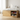 Scandinavian Solid Wood 2-Tier Shoe Storage Cabinet with Cushioned Seat for Entryway Shoe Storage
