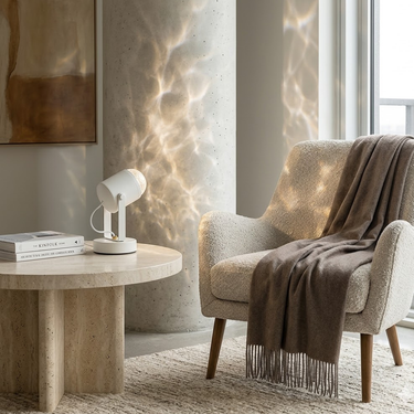 Cascade | Artistic Dynamic RGB Table Lamp for Bedroom and Living Room