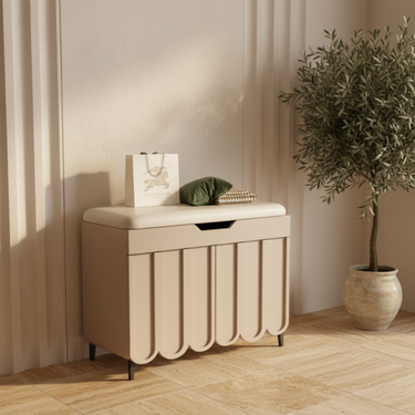 Elegant Entryway Bench With Shoe Storage - 4-Tier Shoe Rack Shoe Storage Furniture