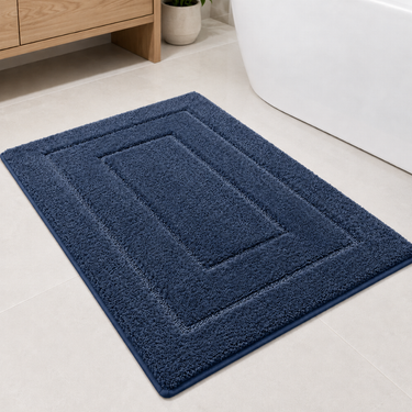 CloudStep Non-Slip Microfiber Bath Mat | Ultra-Absorbent Bathroom Rug for Modern Decor