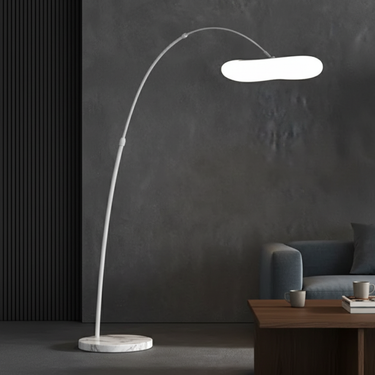 MiNori | Modern Elegant Black Floor Lamp with Dimmable LED Light Floor Lamps