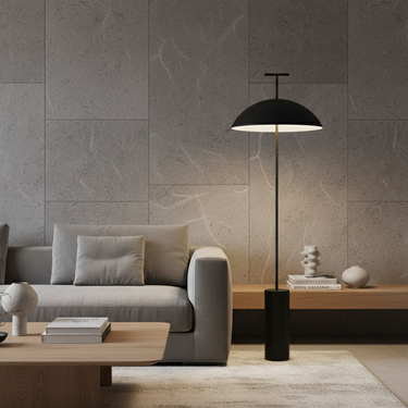 Eloria Beam - Modern Floor Lamp for Living Room with Elegant Scandinavian Design Floor Lamps
