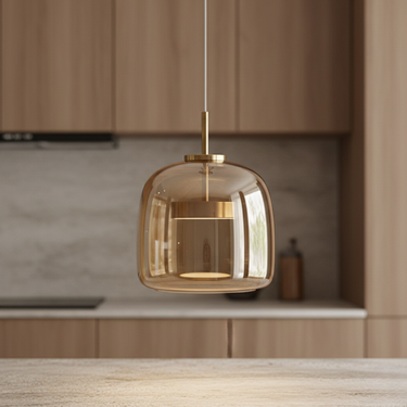 Nordic Glass Pendant Light - Adjustable Kitchen Hanging Lights Pendant Lights