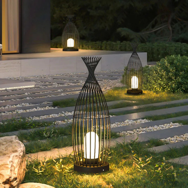 Modern Waterproof LED Outdoor Lantern for Patio & Garden Outdoor Lighting