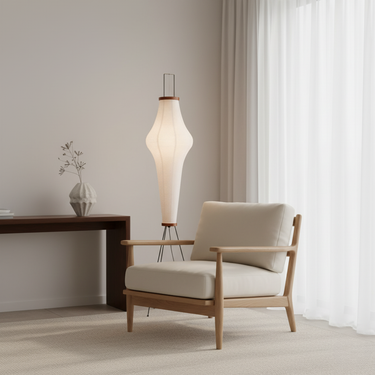 MulberryGlow | Elegant Modern Tripod Floor Lamp for Living Room Floor Lamps