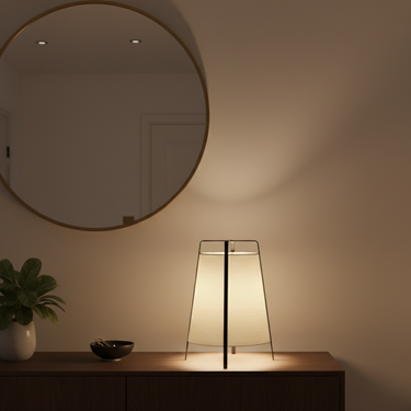 LumosShade | Modern Fabric Shade Floor & Table Lamp for Elegant Ambiance Floor Lamps