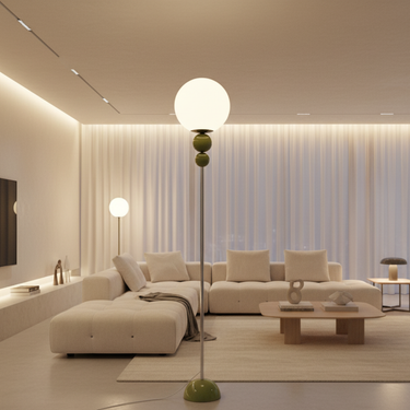 Clavora | Elegant Modern LED Floor Lamp for Living Room and Office Lamps