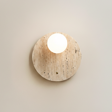 Wabi-Sabi Wall Lamp - Minimalist Wall Sconce with Warm Natural Light Wall Lamps