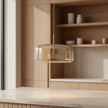 Nordic Glass Pendant Light - Adjustable Kitchen Hanging Lights Pendant Lights