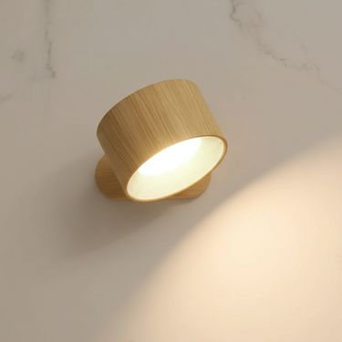 Pivot Easy-Stick - 360° Wireless Wall Sconce, Cordless LED, Battery Powered, USB Rechargeable Wall Light
