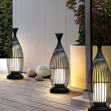 Modern Waterproof LED Outdoor Lantern for Patio & Garden Outdoor Lighting