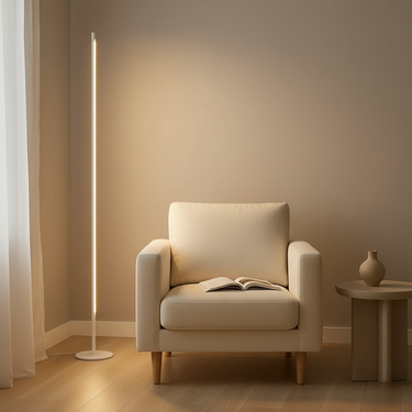 Modern LED Standing Floor Lamp - Adjustable Brightness for Living Room or Bedroom Floor Lamp