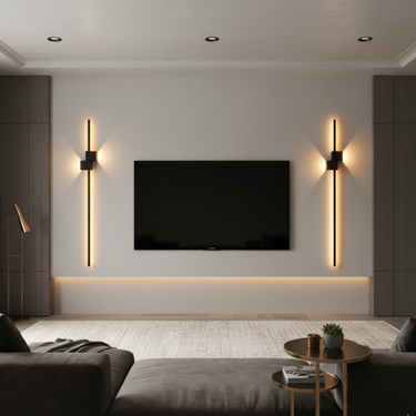 Lunexo Minimalist LED Wall Light - Modern Wall Sconces for Stylish Interiors Wall Lighting