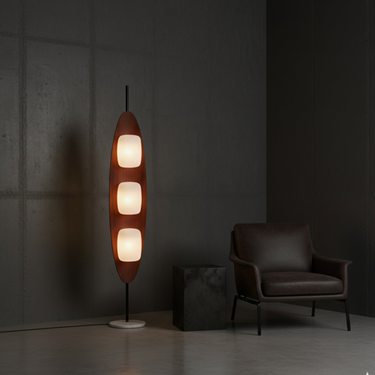 Totemé | Elegant Modern Floor Lamp with Adjustable LED Lighting Floor Lamps