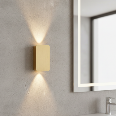 GlowForm Mini LED Wall Light - Rectangular Wall Sconces for Stylish Interiors Wall Lights