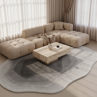 Valmonté Luxury Area Rug | Ultra Plush Washable Rug for Living Room or Bedroom Rugs