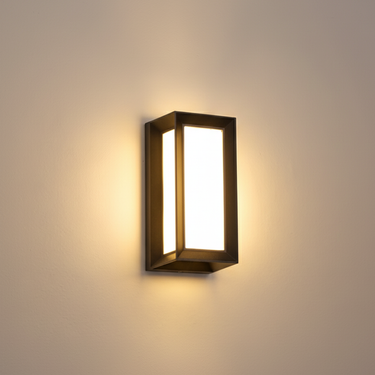Modern Outdoor Wall Light - Waterproof LED Outdoor Wall Lantern for Garden & Porch Outdoor Lighting