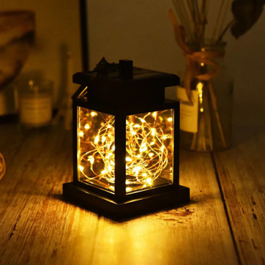 Elegant Solar-Powered Garden Lantern for Outdoor Ambiance Outdoor Lighting