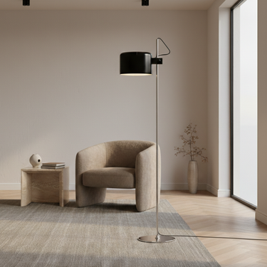 Coupé - Adjustable Modern Floor Lamp with Flexible Illumination Floor Lamps