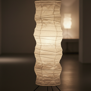 WabiSabi | Elegant Organic Japanese Modern Floor Lamp for Living Room Floor Lamps