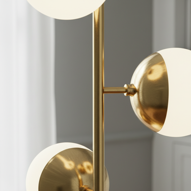 SylvaraTree | Elegant Modern Gold Table and Floor Lamp for Living Room Decor Lighting