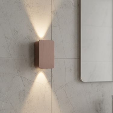 GlowForm Mini LED Wall Light - Rectangular Wall Sconces for Stylish Interiors Wall Lights