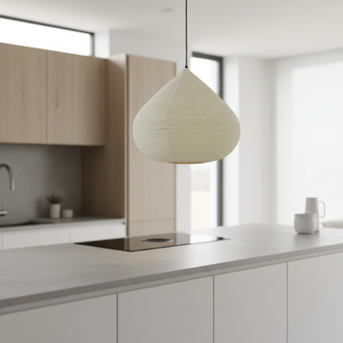 Akari Chestnut Pendant Lamp - Warm Ambient Glow for Kitchen Pendant Lighting Lamps & Lighting
