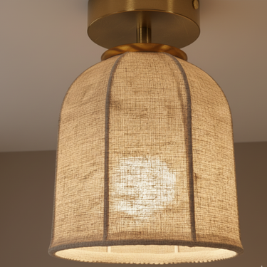 Bellune | Elegant Bell Shaped Flush Mount Ceiling Light Fixture Lamps & Light Fixtures