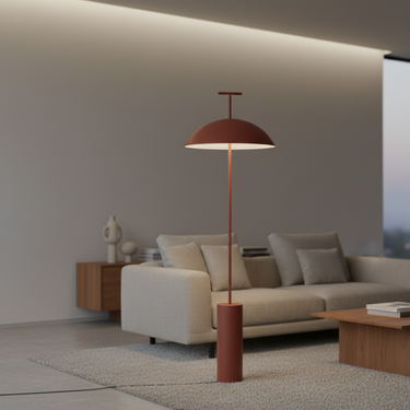 Eloria Beam - Modern Floor Lamp for Living Room with Elegant Scandinavian Design Floor Lamps