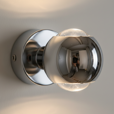 Sphere Shaped LED Up & Down Wall Light, 180° Rotatable | Minimalist Modern Design Lighting