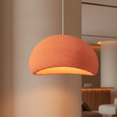 Galet Air - Organic Sculptural Pendant Light Fixture for Ambient Glow Pendant Lights