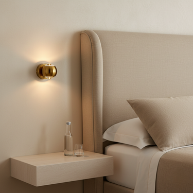 Diabolo Wall Light - Sculptural Hourglass Sconce with Dual Beam Illumination Wall Light