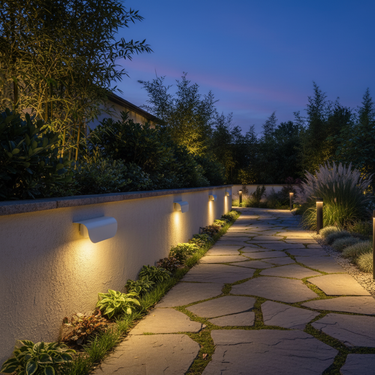 Waterproof Outdoor Wall Sconce 1000 Lumens LED | Modern Exterior Light Fixture for Patio Outdoor Lighting