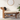 Creative Dog-Shaped Shoe Storage Bench with Bamboo Base for Entryway Benches