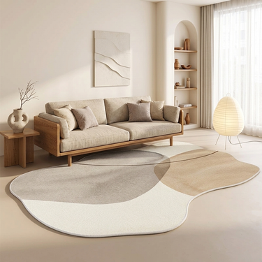 Novara Area Rug | Plush Japanese-Inspired Non-Slip Carpet for Living Room or Bedroom Rugs