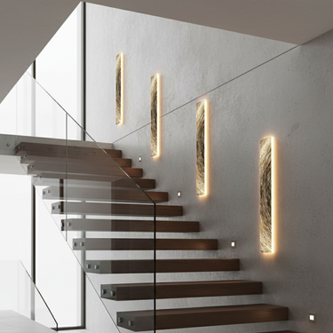 Lunare - Modern LED Wall Light Sconce with Luxurious Aluminum Design Lighting