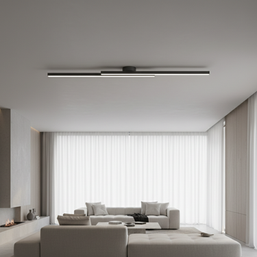 Axis | Modern Sleek Minimalist Linear Ceiling Light Fixture Ceiling Lights