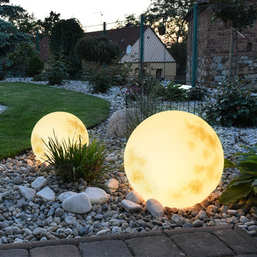 Celestial Glow - Solar Garden Lights with Moon Design for Outdoor Decor Outdoor Lighting